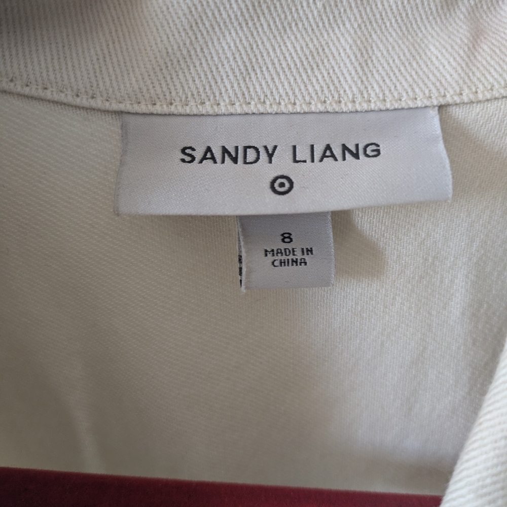 Cream Coveralls Jumpsuit By Sandy Liang x Target - Picture 8 of 11